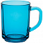 Кружка Enjoy, голубая с логотипом  заказать по выгодной цене в кибермаркете AvroraStore