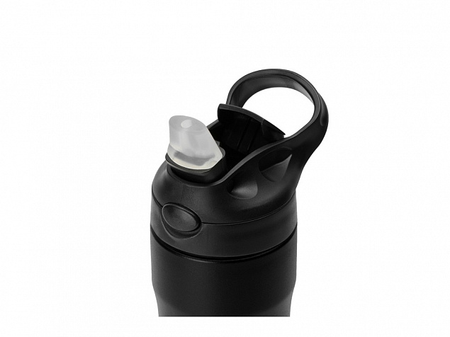 Бутылка для воды Hike Waterline, нерж сталь, 850 мл, черный с логотипом  заказать по выгодной цене в кибермаркете AvroraStore