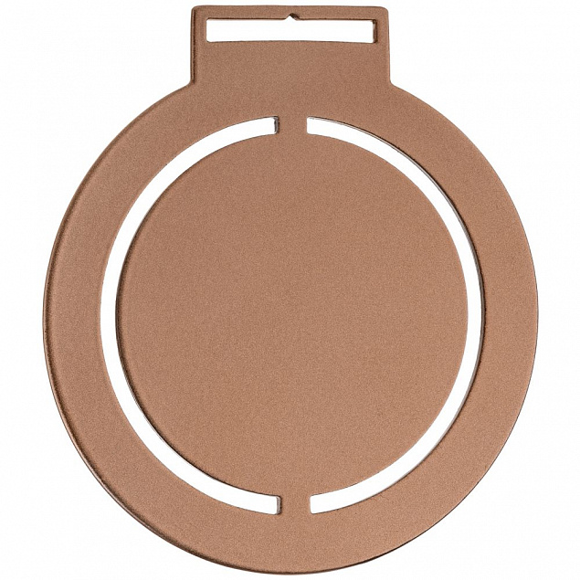 Медаль Steel Rond, бронзовая с логотипом  заказать по выгодной цене в кибермаркете AvroraStore