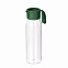 Спортивная бутылка для воды, Step, 550 ml, зеленая с логотипом  заказать по выгодной цене в кибермаркете AvroraStore