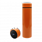 Термос Reactor с датчиком температуры (оранжевый) с логотипом  заказать по выгодной цене в кибермаркете AvroraStore