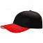 Бейсболка Ben Loyal, черная с красным с логотипом  заказать по выгодной цене в кибермаркете AvroraStore