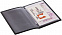 Обложка для автодокументов Twill, черная с логотипом  заказать по выгодной цене в кибермаркете AvroraStore