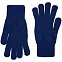 Перчатки Urban Flow, темно-синий меланж с логотипом  заказать по выгодной цене в кибермаркете AvroraStore
