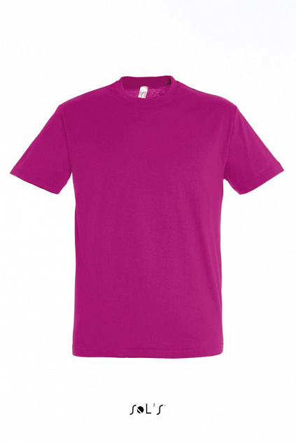 Фуфайка (футболка) REGENT мужская,Фуксия L с логотипом  заказать по выгодной цене в кибермаркете AvroraStore