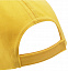 Бейсболка Buzz, желтая с логотипом  заказать по выгодной цене в кибермаркете AvroraStore