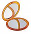 Зеркало Smile круглое, оранжевое с логотипом  заказать по выгодной цене в кибермаркете AvroraStore