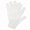 Перчатки Urban Flow, молочно-белые с логотипом  заказать по выгодной цене в кибермаркете AvroraStore