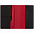 Обложка для паспорта Multimo, черная с красным с логотипом  заказать по выгодной цене в кибермаркете AvroraStore