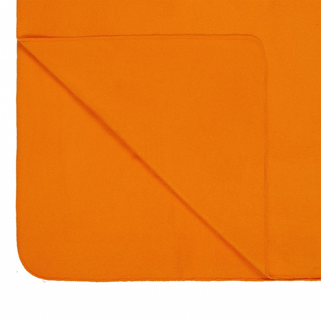 Дорожный плед Pathway, оранжевый с логотипом  заказать по выгодной цене в кибермаркете AvroraStore