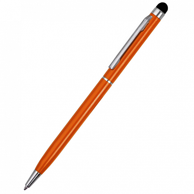 Ручка металлическая Dallas Touch - Оранжевый OO с логотипом  заказать по выгодной цене в кибермаркете AvroraStore