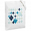 Холщовая сумка «Ромбы», белая с логотипом  заказать по выгодной цене в кибермаркете AvroraStore