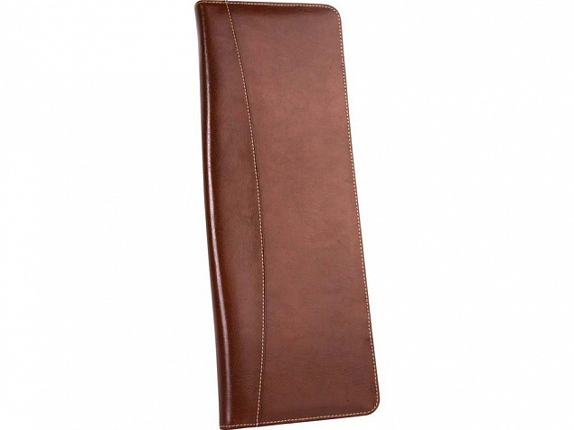 Чехол для галстуков Alessandro Venanzi, коричневый с логотипом  заказать по выгодной цене в кибермаркете AvroraStore