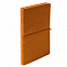 Ежедневник недатированный Fusion, А5, оранжевый, кремовый блок, оранжевый срез с логотипом  заказать по выгодной цене в кибермаркете AvroraStore