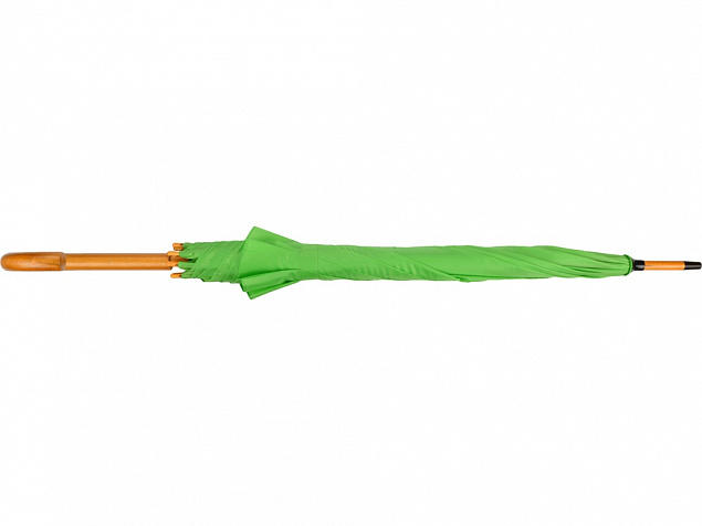 Зонт-трость Радуга, зеленое яблоко с логотипом  заказать по выгодной цене в кибермаркете AvroraStore