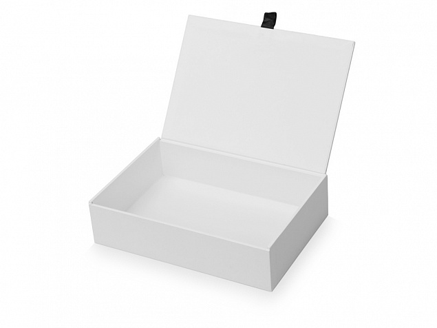 Коробка подарочная White M с логотипом  заказать по выгодной цене в кибермаркете AvroraStore