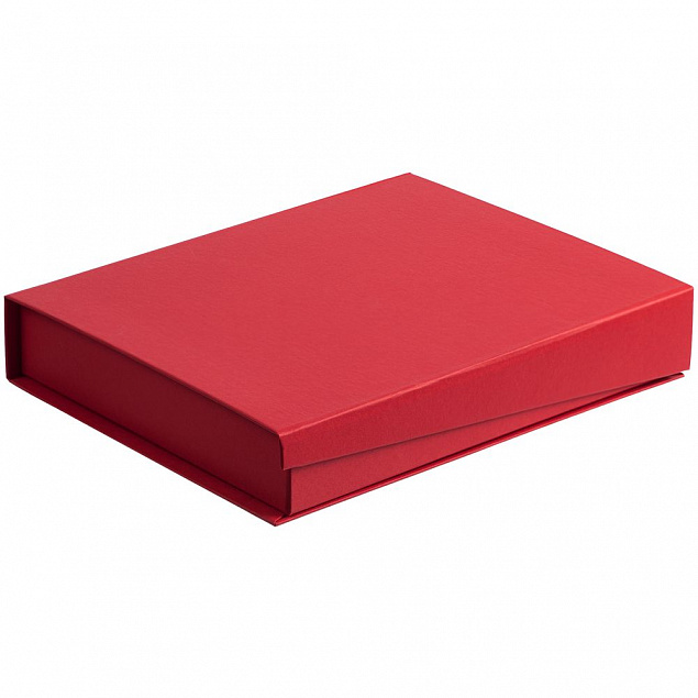 Коробка Duo под ежедневник и ручку, красная с логотипом  заказать по выгодной цене в кибермаркете AvroraStore