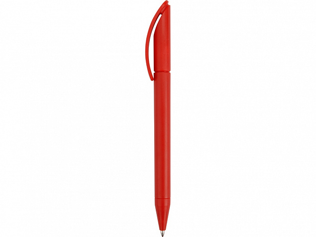 Ручка пластиковая шариковая Prodir DS3 TMM, красный с логотипом  заказать по выгодной цене в кибермаркете AvroraStore
