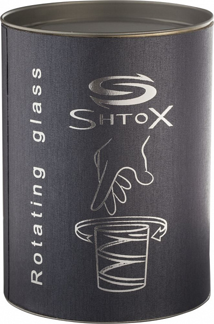 Вращающийся стакан для виски Shtox с логотипом  заказать по выгодной цене в кибермаркете AvroraStore