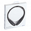 Bluetooth наушники stereoBand, черные с логотипом  заказать по выгодной цене в кибермаркете AvroraStore