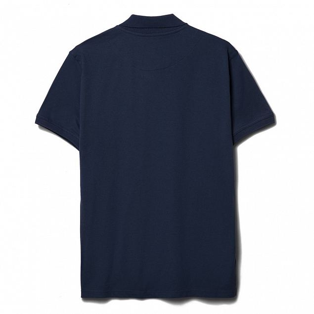 Рубашка поло мужская Virma Stretch, темно-синяя (navy) с логотипом  заказать по выгодной цене в кибермаркете AvroraStore