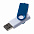Флешка Twist Color, синяя, 16 Гб с логотипом  заказать по выгодной цене в кибермаркете AvroraStore