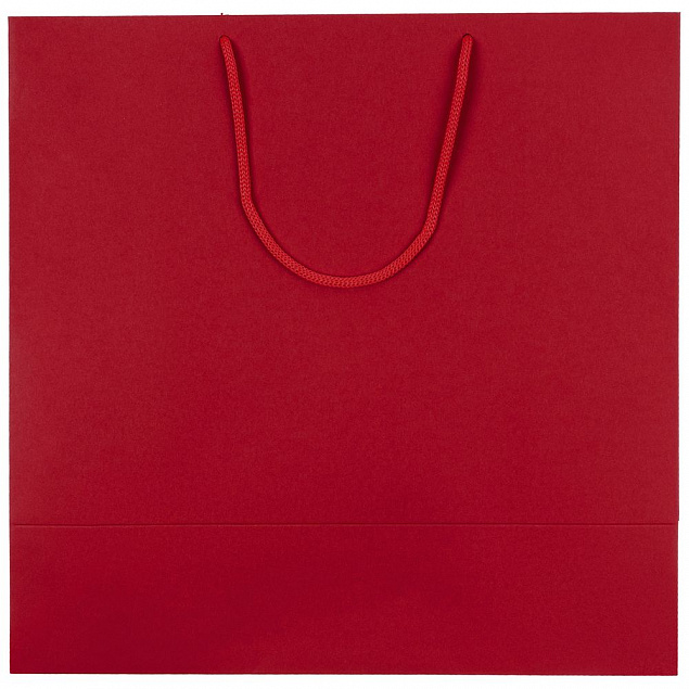 Пакет Porta, большой, красный с логотипом  заказать по выгодной цене в кибермаркете AvroraStore