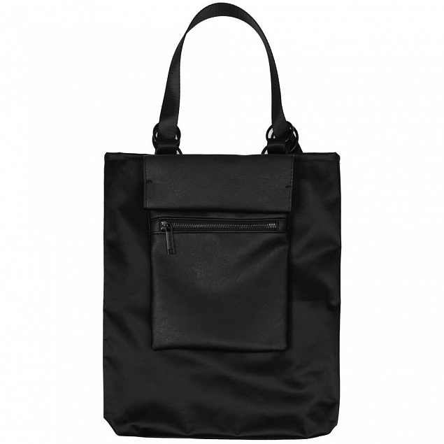 Рюкзак-трансформер ringLink с отстегивающимся карманом, черный с логотипом  заказать по выгодной цене в кибермаркете AvroraStore