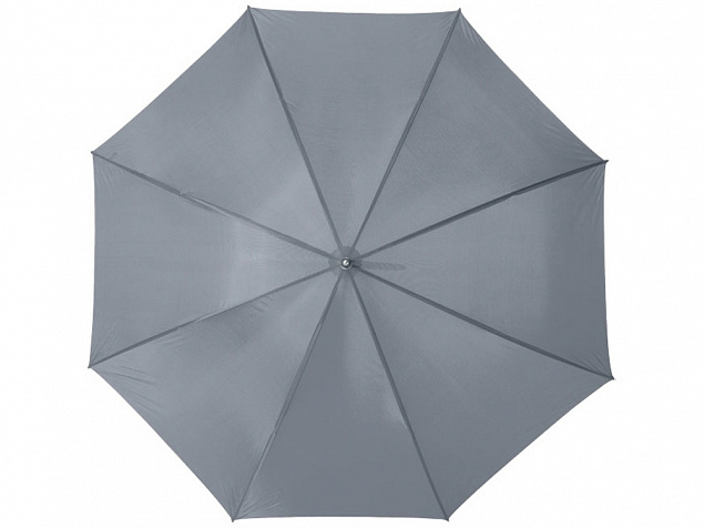 Зонт Karl 30 механический, серый с логотипом  заказать по выгодной цене в кибермаркете AvroraStore