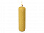 Свеча из вощины 3,5 х 12,5 см с деревянным ярлыком, желтый с логотипом  заказать по выгодной цене в кибермаркете AvroraStore
