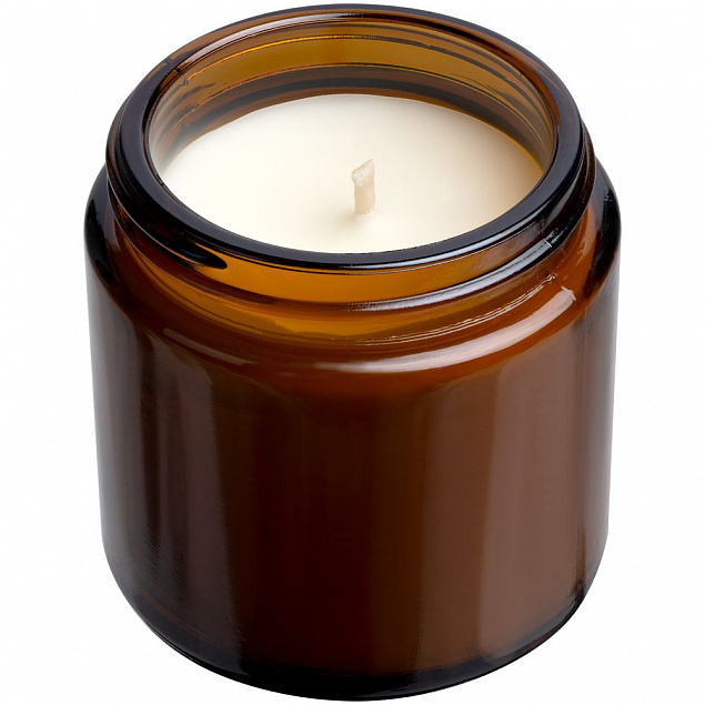 Свеча ароматическая Calore, тонка и макадамия с логотипом  заказать по выгодной цене в кибермаркете AvroraStore