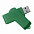USB flash-карта SWING (8Гб), белый, 6,0х1,8х1,1 см, пластик с логотипом  заказать по выгодной цене в кибермаркете AvroraStore