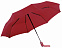 Автоматический ветрозащитный карманный зонт ORIANA, темно-красный с логотипом  заказать по выгодной цене в кибермаркете AvroraStore