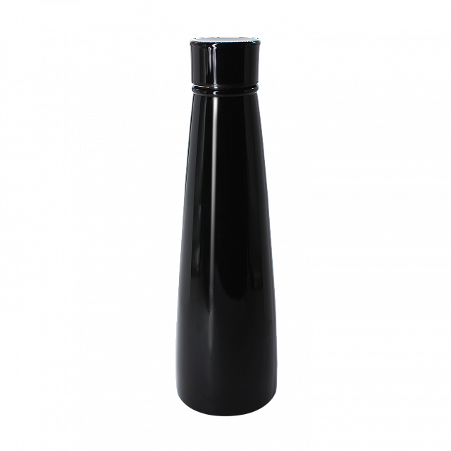 Термобутылка для напитков N-shape (черный) с логотипом  заказать по выгодной цене в кибермаркете AvroraStore
