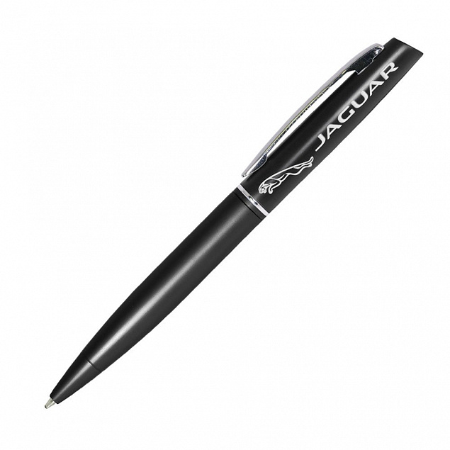 Шариковая ручка Maestro, черная с логотипом  заказать по выгодной цене в кибермаркете AvroraStore
