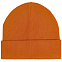 Шапка Real Talk, оранжевая с логотипом  заказать по выгодной цене в кибермаркете AvroraStore