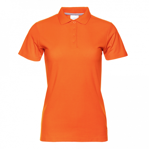 Рубашка поло Рубашка женская 104W Оранжевый с логотипом  заказать по выгодной цене в кибермаркете AvroraStore