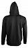 Толстовка мужская Soul men 290 с контрастным капюшоном, черная с логотипом  заказать по выгодной цене в кибермаркете AvroraStore
