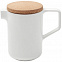 Чайник Riposo, белый с логотипом  заказать по выгодной цене в кибермаркете AvroraStore