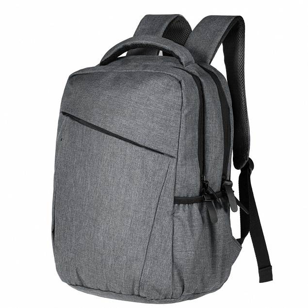 Рюкзак для ноутбука Burst, серый с логотипом  заказать по выгодной цене в кибермаркете AvroraStore