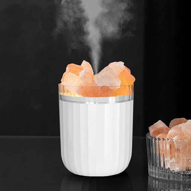 Увлажнитель-ароматизатор с кристаллами соли Crystal Fog с логотипом  заказать по выгодной цене в кибермаркете AvroraStore