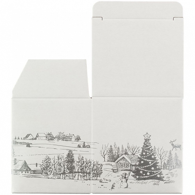 Коробка Silver Snow с логотипом  заказать по выгодной цене в кибермаркете AvroraStore
