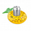 Надувной холдер для банки анана с логотипом  заказать по выгодной цене в кибермаркете AvroraStore