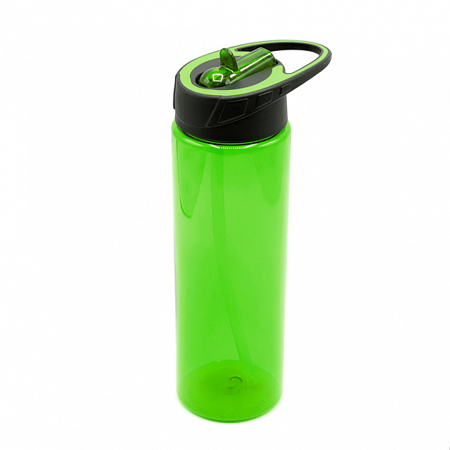 Пластиковая бутылка Mystik - Зеленый FF с логотипом  заказать по выгодной цене в кибермаркете AvroraStore