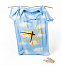 Часы «Рубашка», небесно-голубые с логотипом  заказать по выгодной цене в кибермаркете AvroraStore