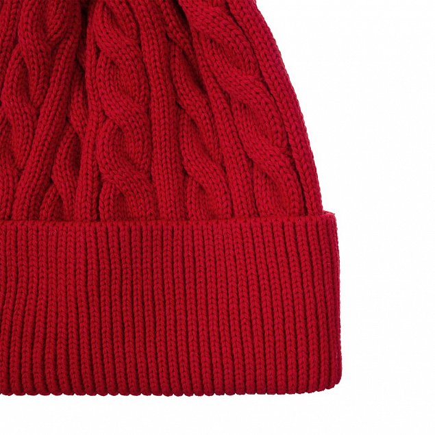 Шапка Heat Trick, красная с логотипом  заказать по выгодной цене в кибермаркете AvroraStore