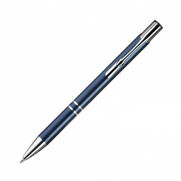 Шариковая ручка Alpha Neo, синяя с логотипом  заказать по выгодной цене в кибермаркете AvroraStore