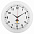 Часы настенные Vivid large, белые с логотипом  заказать по выгодной цене в кибермаркете AvroraStore