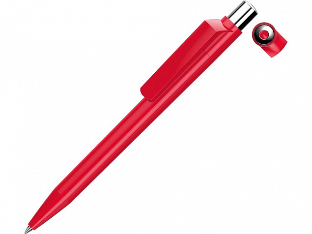 Ручка пластиковая шариковая «ON TOP SI F» с логотипом  заказать по выгодной цене в кибермаркете AvroraStore