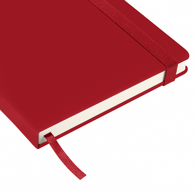 Ежедневник недатированный Alpha BtoBook, красный с логотипом  заказать по выгодной цене в кибермаркете AvroraStore